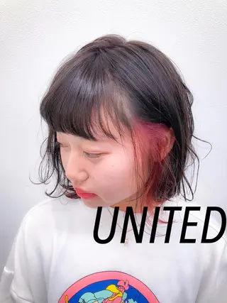 ミディアム カラー ヘアアレンジ 縮毛矯正/メンズ歓迎 Ryota🌻のヘアスタイル