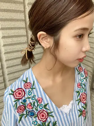 ミディアム カラーリスト菅野 竜矢🌈のヘアスタイル
