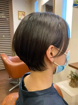 ショート カラー liL  hair サトウリョウタのヘアスタイル