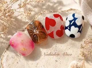 ネイル Viseo《6週間 長持ちパラジェル》のネイルデザイン