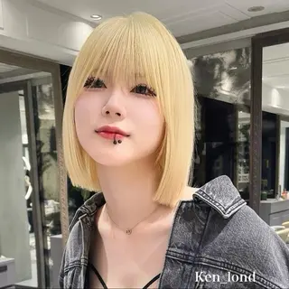 ショート 🥇KEN /レイヤー/カラーのヘアスタイル