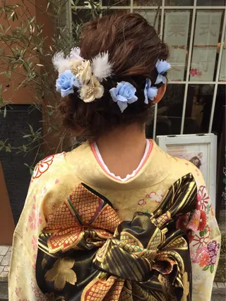 ロング ヘアアレンジ レイヤーカット✂️ 横浜No1♡下鳥翔子のヘアスタイル
