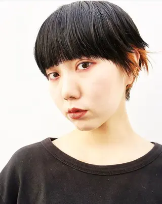 ショート カラー 柴田 賢治のヘアスタイル