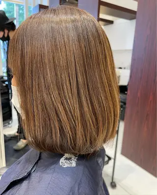 ミディアム 上原 和樹のヘアスタイル