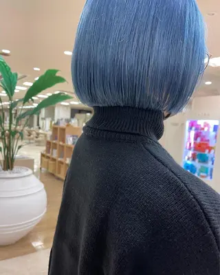 ショート カラー 髪質改善・縮毛矯正 年間1500名担当♪のヘアスタイル