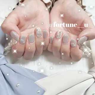 ネイル 💜5/4空✩.* Yuuna💜のネイルデザイン