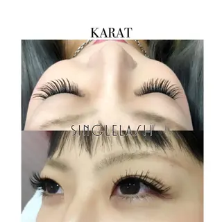 マツエク・マツパ ★KAEDE★伊勢崎 【KARAT】のマツエク・マツパデザイン