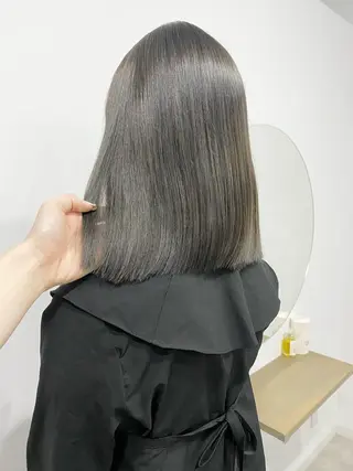 ミディアム カラー ヘアアレンジ ひなの .のその他イメージ