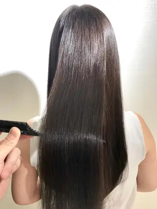 ロング カラー パーマ ヘアアレンジ 🥇髪質改善🥇 polon代表鵜澤のヘアスタイル