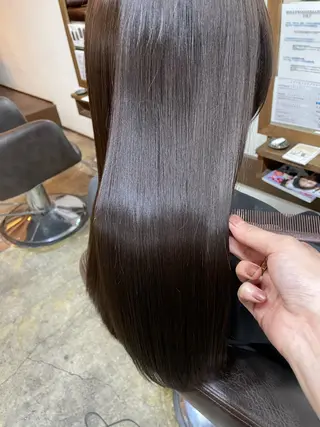 ロング Joliefille 高石店　かすみのヘアスタイル
