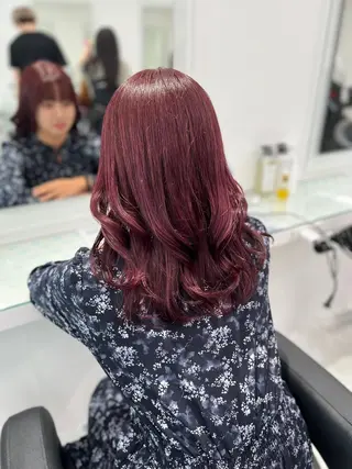カラー momoka/茶屋町 /艶髪カラーのヘアスタイル