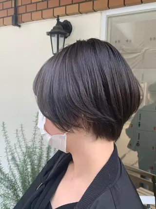 ショート 田中 優衣のヘアスタイル