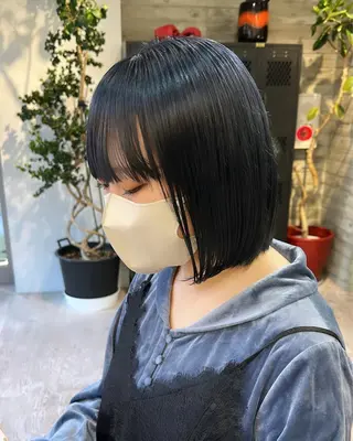 ショート カラー ササキカズマ〻透明感 〻色落ち〻赤み消しのヘアスタイル