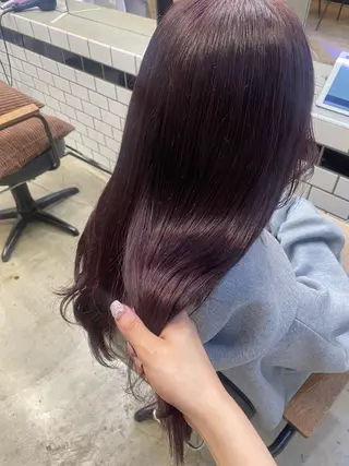 ロング 韓国風レイヤーカット 🍒サンジキ アカリのヘアスタイル