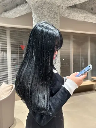 ロング カラー ANTERET所属・yume🌼 ANTERET銀座のヘアスタイル