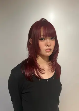 ロング 透明感×髪質改善× エクステそうまのヘアスタイル