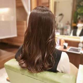 ミディアム パーマ カラー 【N°deseo】 吉祥寺のヘアスタイル