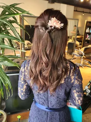 ヘアアレンジ ハヤシ マユ ✂ 府中美容室のヘアスタイル