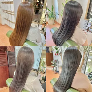 ロング カラー 石井 佑樹のヘアスタイル