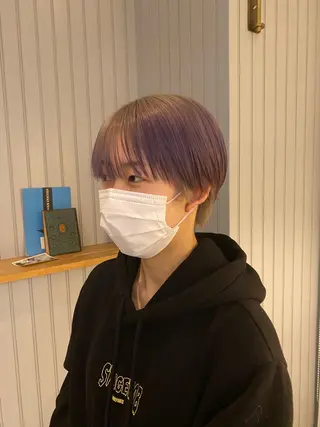 ショート カラー 加藤 真由のヘアスタイル