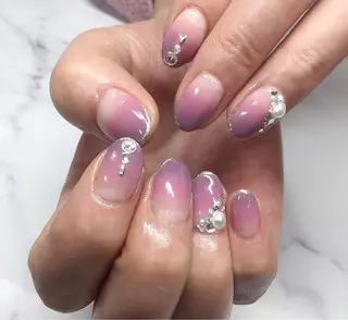 ロング カラー キッズ ネイル マツエク・マツパ 福田 加奈のネイルデザイン