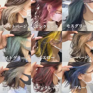ミディアム カラー ヘアアレンジ 当日予約⭕️ JUNYAのヘアスタイル
