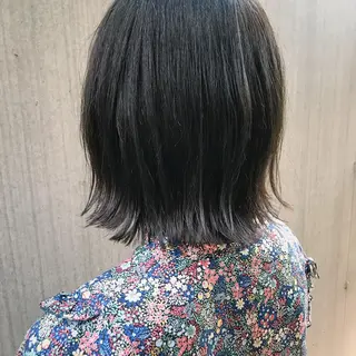 ショート カラー パーマ ヘアアレンジ 松田 亮葉のヘアスタイル