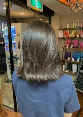 ミディアム カラー 矢野 晃平のヘアスタイル