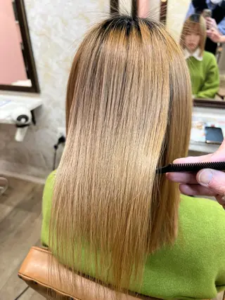 ミディアム 髪質改善/ メンズカット・パーマのヘアスタイル