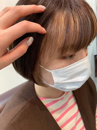 ミディアム カラー 💘大人可愛く💘 Natsuki❥❥❥のヘアスタイル