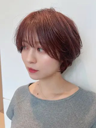 ショート ヘッドスパ/縮毛矯正 /横山陸人のヘアスタイル