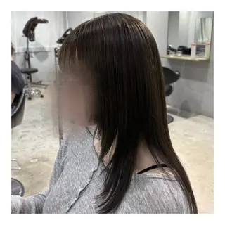 ロング カラー 縮毛矯正特別価格 /表参道/ことりのヘアスタイル