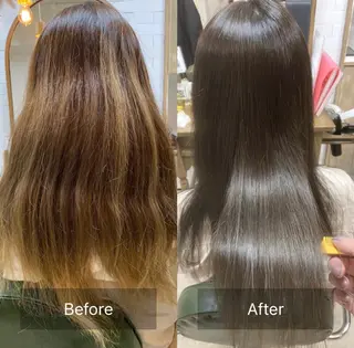 ロング 髪質改善✨ 角谷　勇のヘアスタイル