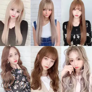 ロング プルエクステ 代表 松本のヘアスタイル