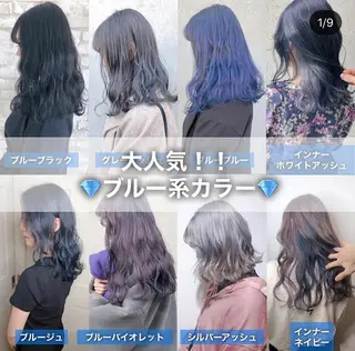 ミディアム カラー ⭐️DAIKI⭐️ ハイトーン/髪質改善のヘアスタイル