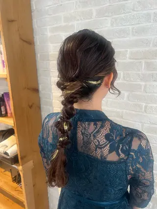 ロング ヘアアレンジ Topstylist YUKIのヘアスタイル