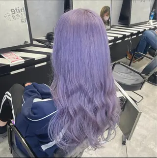 ロング ブリーチ&エクステ 🥀ケアカラー特化のヘアスタイル
