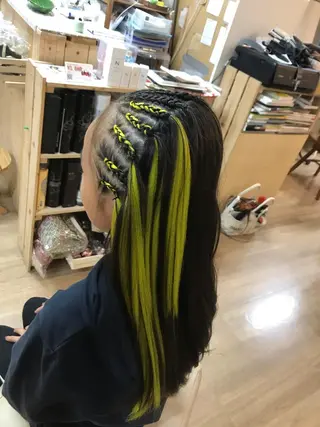 ヘアアレンジ キッズ 早朝✨ヘアセット 着付け/清水玲歌のヘアスタイル