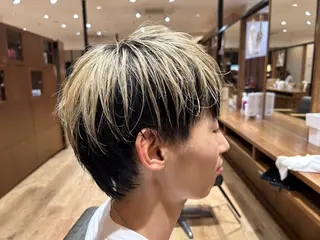 カラー メンズ DISCOHAIR 海老名店池田真聖のヘアスタイル