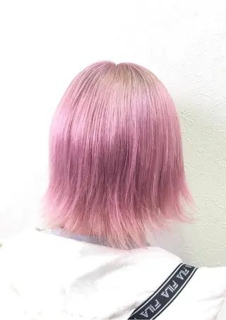 カラー ダブルスキルエクステ /羽エクステ白石宇由のヘアスタイル