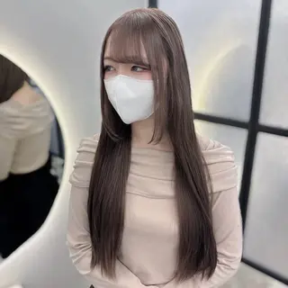 ロング カラー Ren. 🦋デザインカラーのヘアスタイル