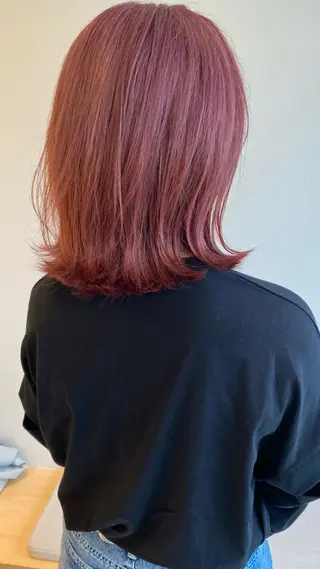 ミディアム 樋口 雄稀のヘアスタイル