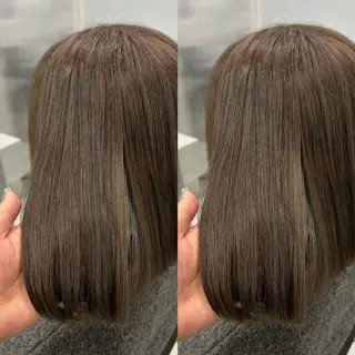 ミディアム ブリーチ無しカラー✨ 美鈴のヘアスタイル