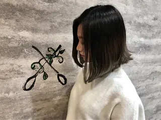 ミディアム カラー 🫟Blanco🫟 Color&Careのヘアスタイル