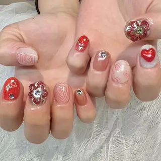 ネイル 新井 ひなののネイルデザイン