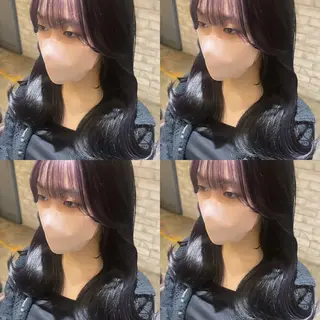 セミロング カラー レイヤー×艶髪特化 マネージャー安藤光司のヘアスタイル