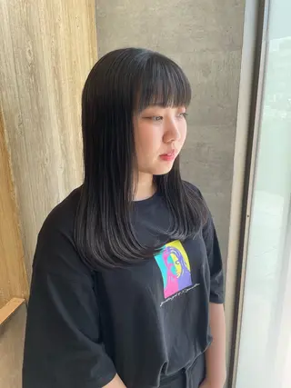 ミディアム 迫 京都のヘアスタイル