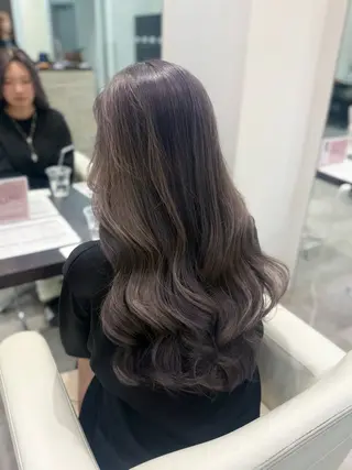 ロング カラー 渋谷髪質改善/縮毛 矯正/かすが🪽🫧のヘアスタイル