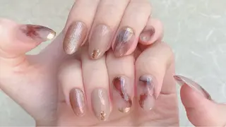 ショート チ まるこのネイルデザイン