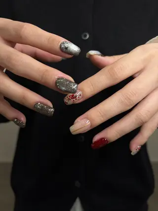 ネイル mew (ミュー)所属・y nahoのネイルデザイン